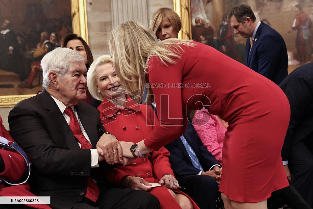 Guest Attending Trump and Vance Swearing-In At Capitol - DC