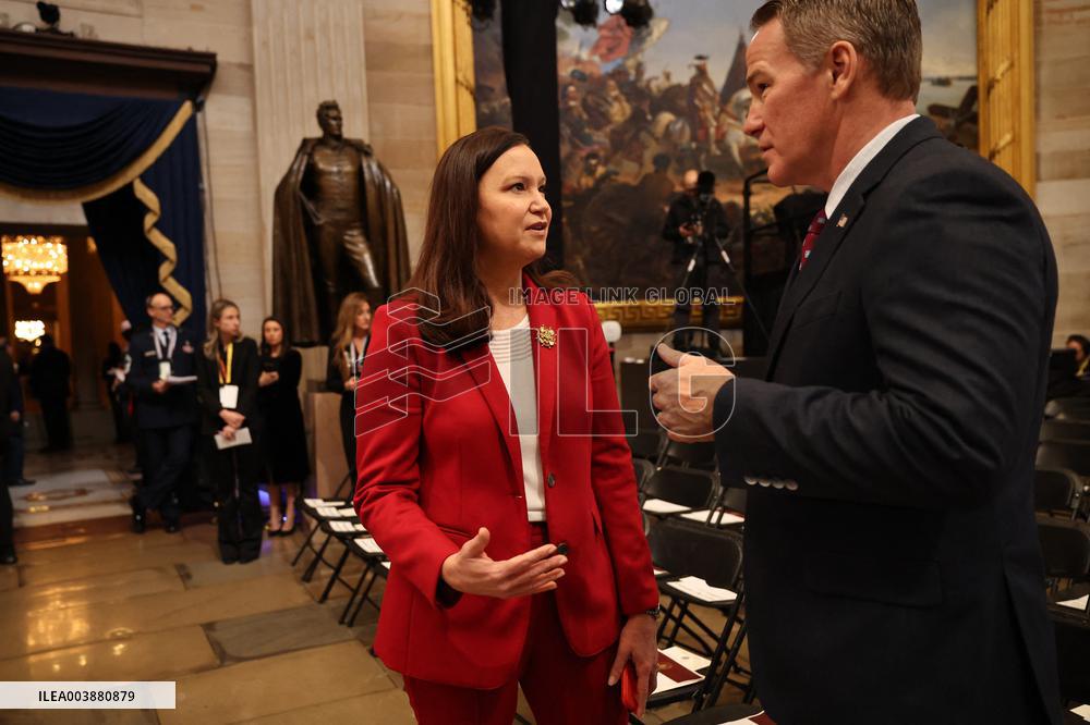Guest Attending Trump and Vance Swearing-In At Capitol - DC