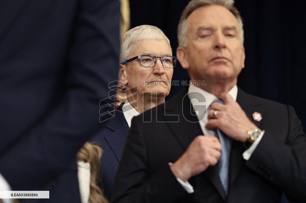 Guest Attending Trump and Vance Swearing-In At Capitol - DC