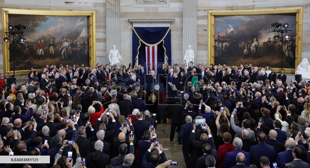 General Views At Trump Inauguration Ceremony - USA