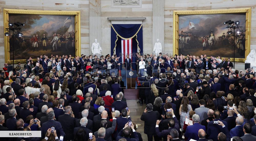 General Views At Trump Inauguration Ceremony - USA