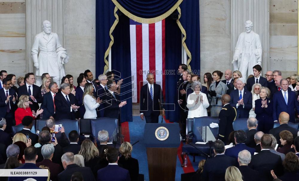 General Views At Trump Inauguration Ceremony - USA