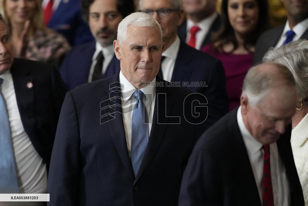 Trump and Vance Swearing-In Ceremony - USA