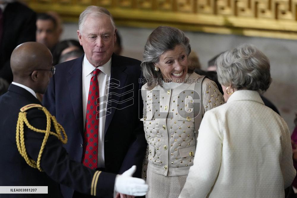 Trump and Vance Swearing-In Ceremony - USA