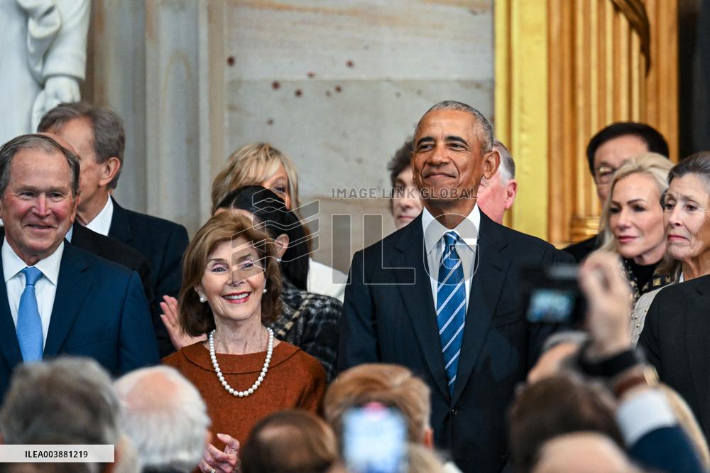 Trump and Vance Swearing-In at the US Capitol
