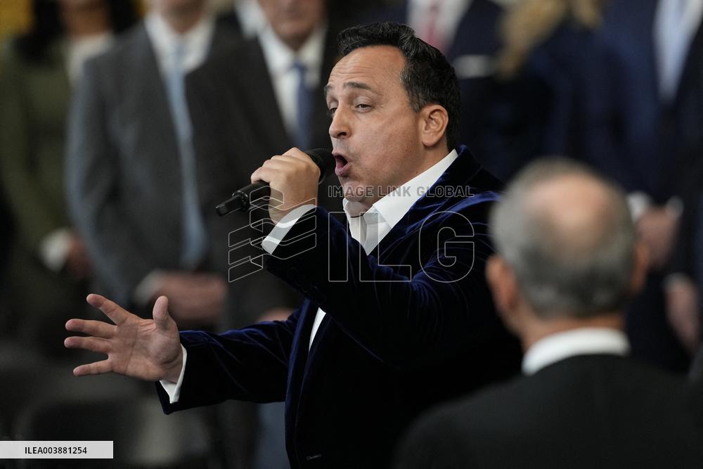 Trump and Vance Swearing-In Ceremony - USA