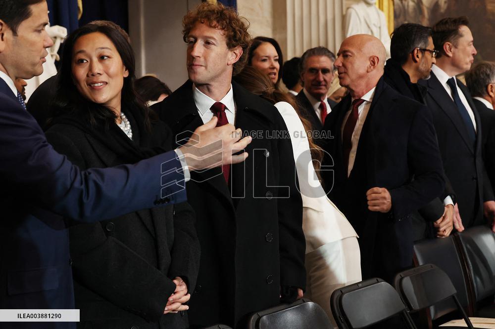 Guest Attending Trump and Vance Swearing-In At Capitol - DC