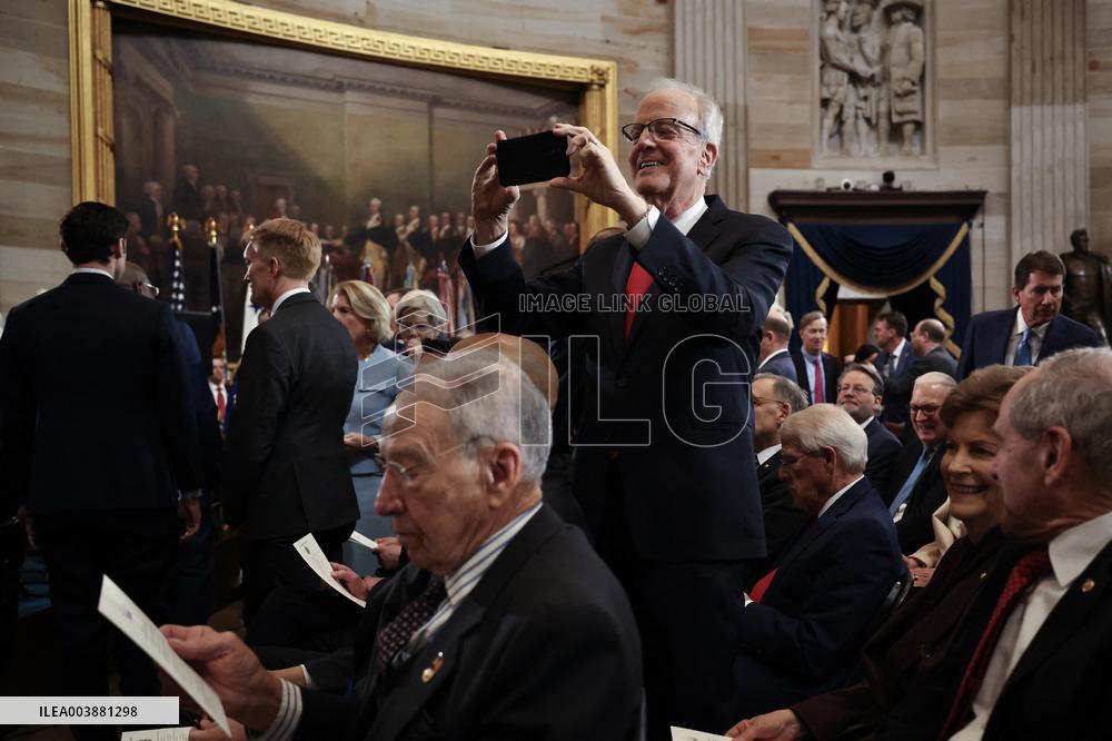 Guest Attending Trump and Vance Swearing-In At Capitol - DC