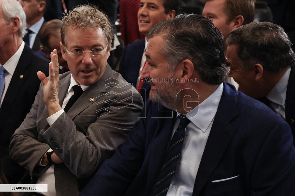 Guest Attending Trump and Vance Swearing-In At Capitol - DC