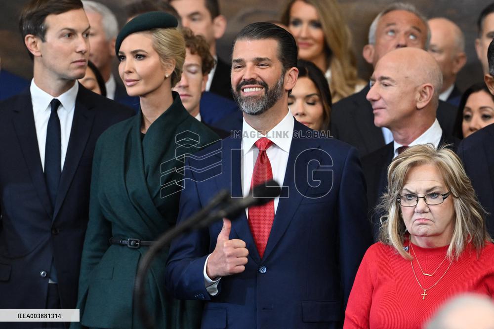 Trump and Vance Swearing-In Ceremony - USA