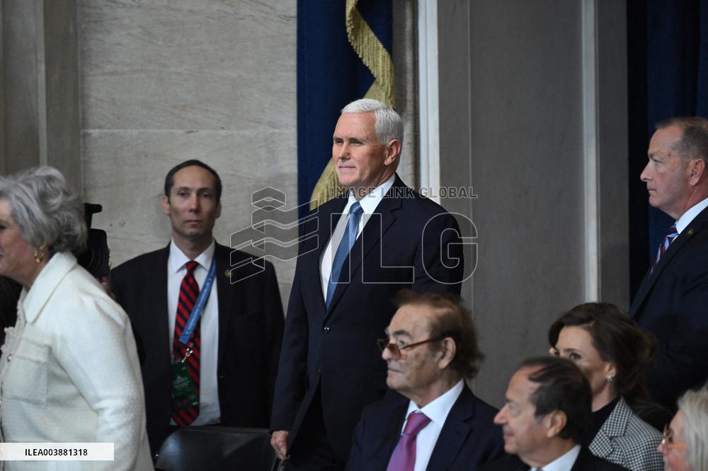 Trump and Vance Swearing-In Ceremony - USA