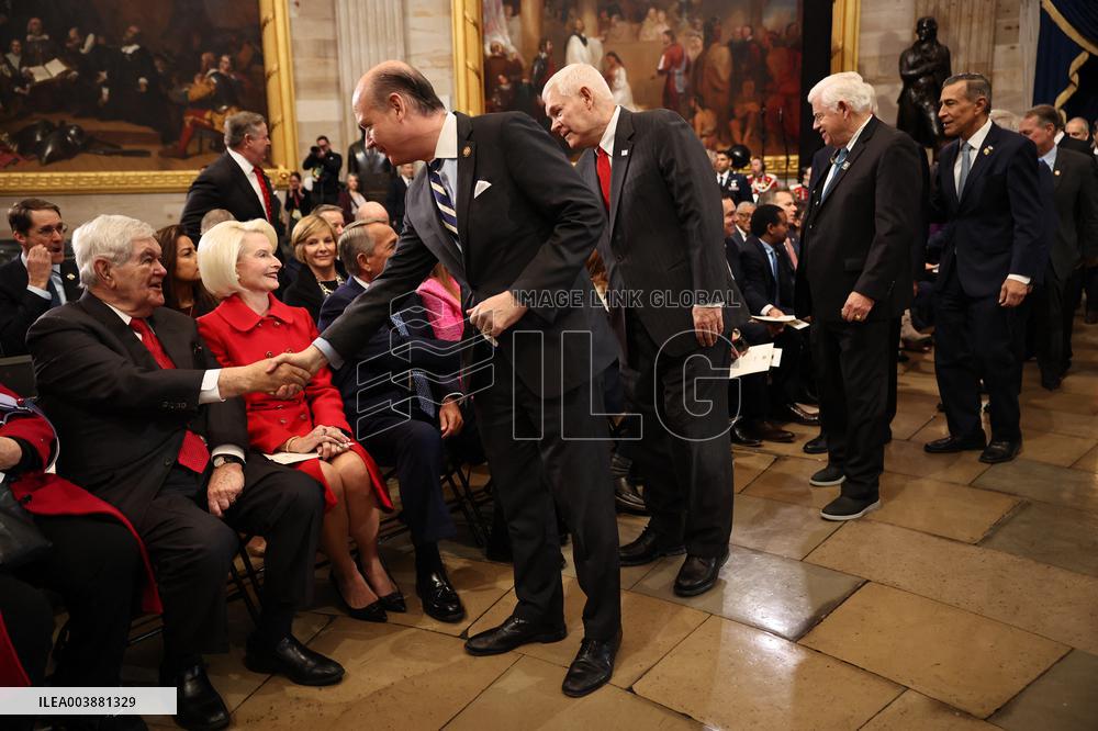 Guest Attending Trump and Vance Swearing-In At Capitol - DC