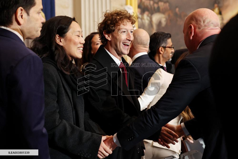 Guest Attending Trump and Vance Swearing-In At Capitol - DC