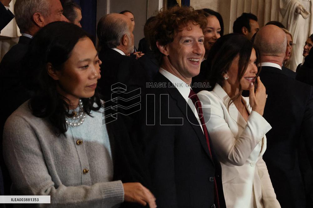 Guest Attending Trump and Vance Swearing-In At Capitol - DC