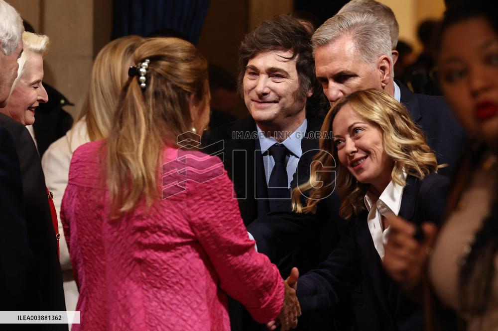 Guest Attending Trump and Vance Swearing-In At Capitol - DC