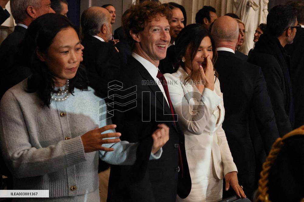 Guest Attending Trump and Vance Swearing-In At Capitol - DC