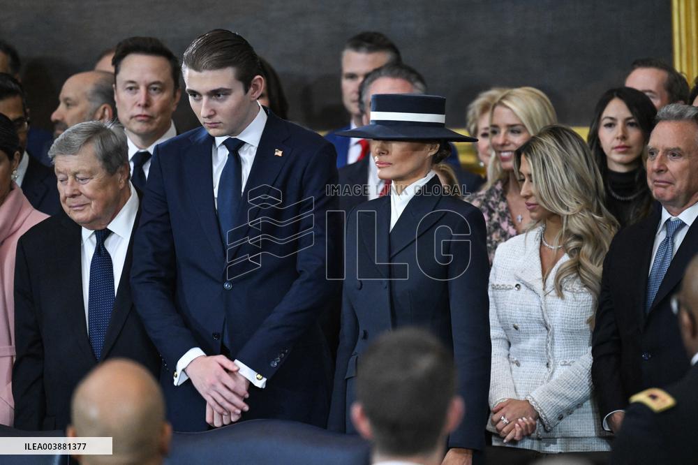 Trump and Vance Swearing-In Ceremony - USA