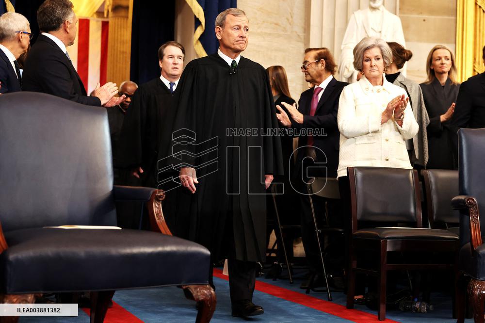 Guest Attending Trump and Vance Swearing-In At Capitol - DC