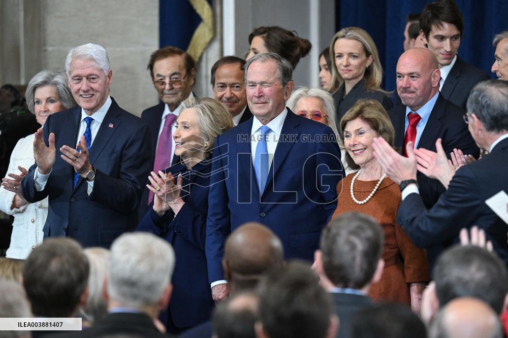 Trump and Vance Swearing-In Ceremony - USA