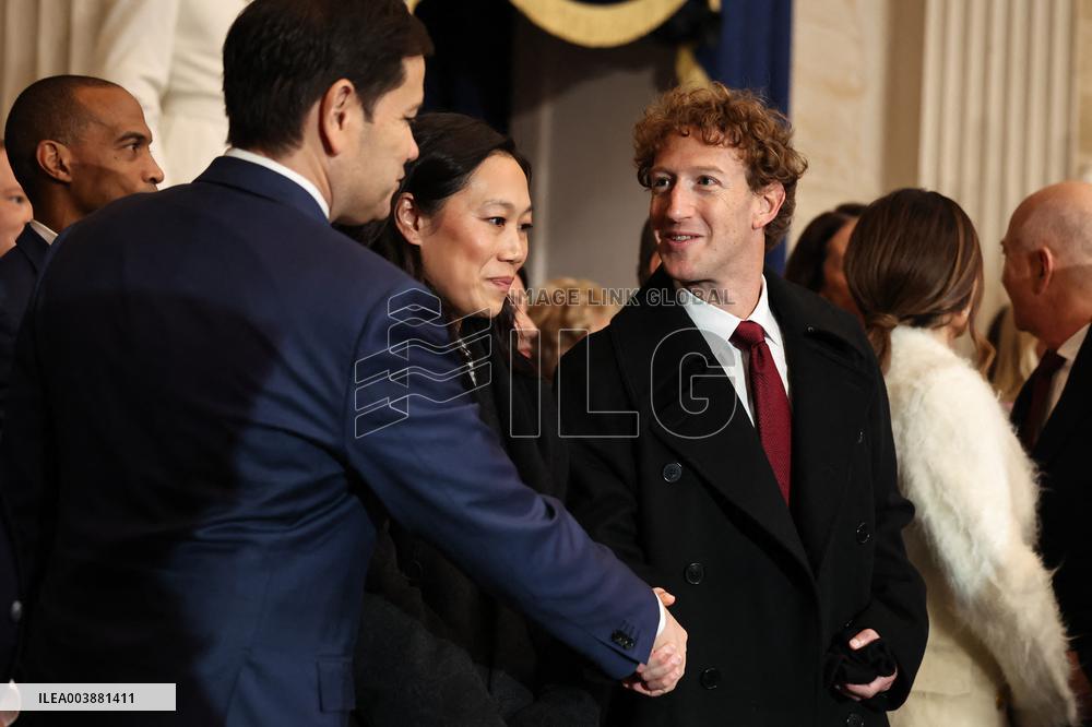 Guest Attending Trump and Vance Swearing-In At Capitol - DC