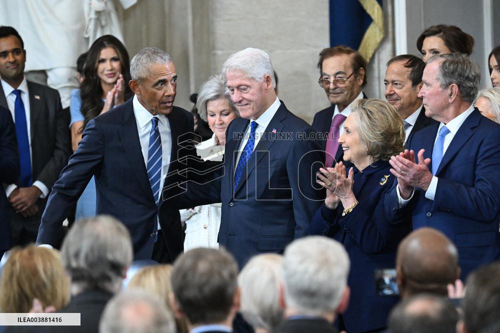 Trump and Vance Swearing-In Ceremony - USA