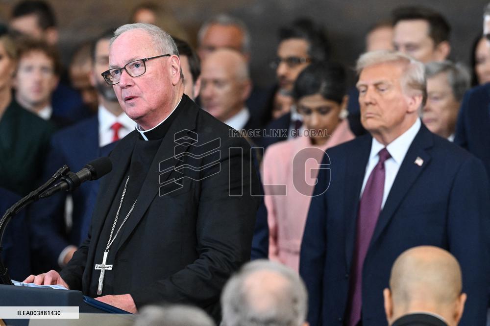 Trump and Vance Swearing-In Ceremony - USA