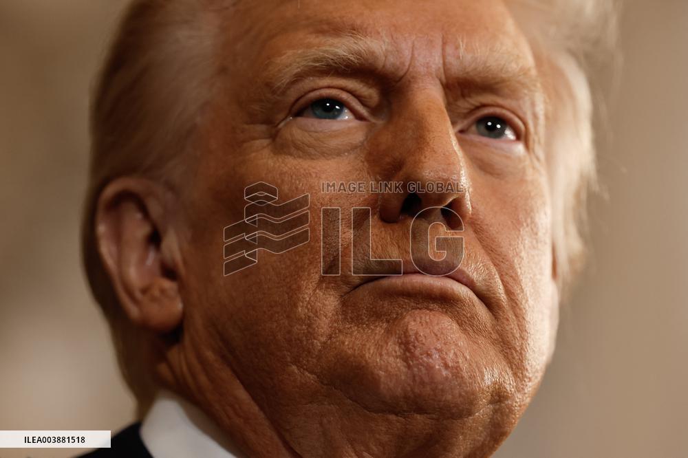 President Donald Trump Speaks After Being Sworn In - USA