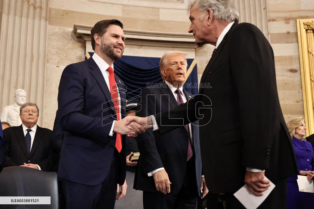 President Donald Trump Speaks After Being Sworn In - USA
