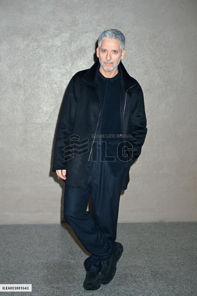 MFW - Giorgio Armani Arrivals - Milan