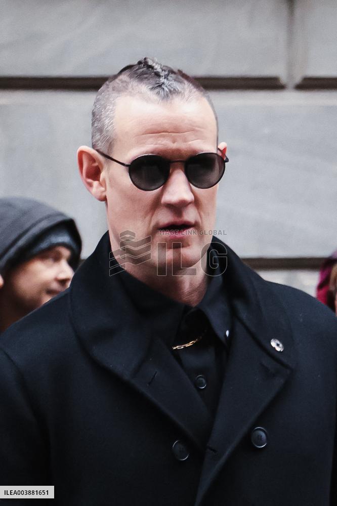 MFW - Giorgio Armani Arrivals - Milan