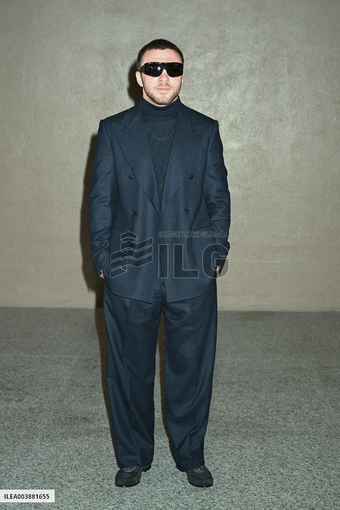 MFW - Giorgio Armani Arrivals - Milan