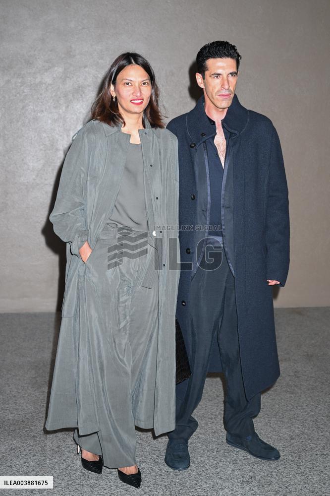 MFW - Giorgio Armani Arrivals - Milan