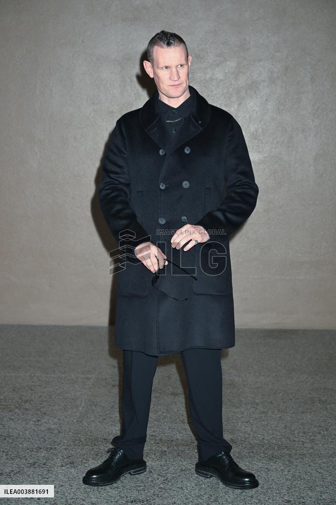 MFW - Giorgio Armani Arrivals - Milan