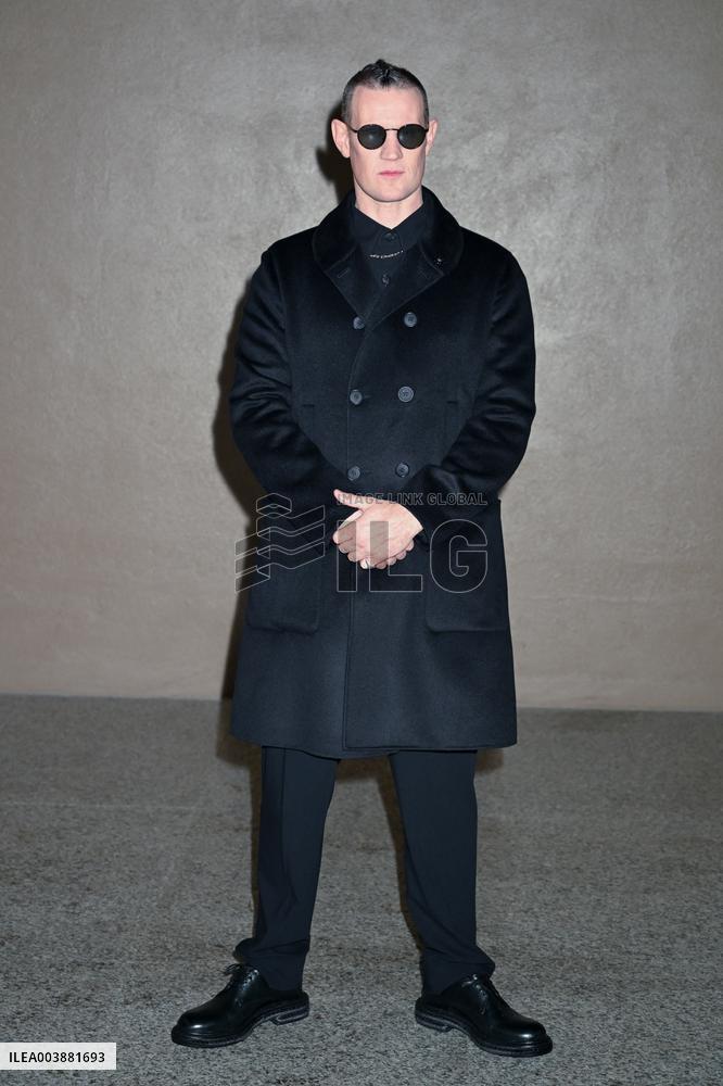 MFW - Giorgio Armani Arrivals - Milan