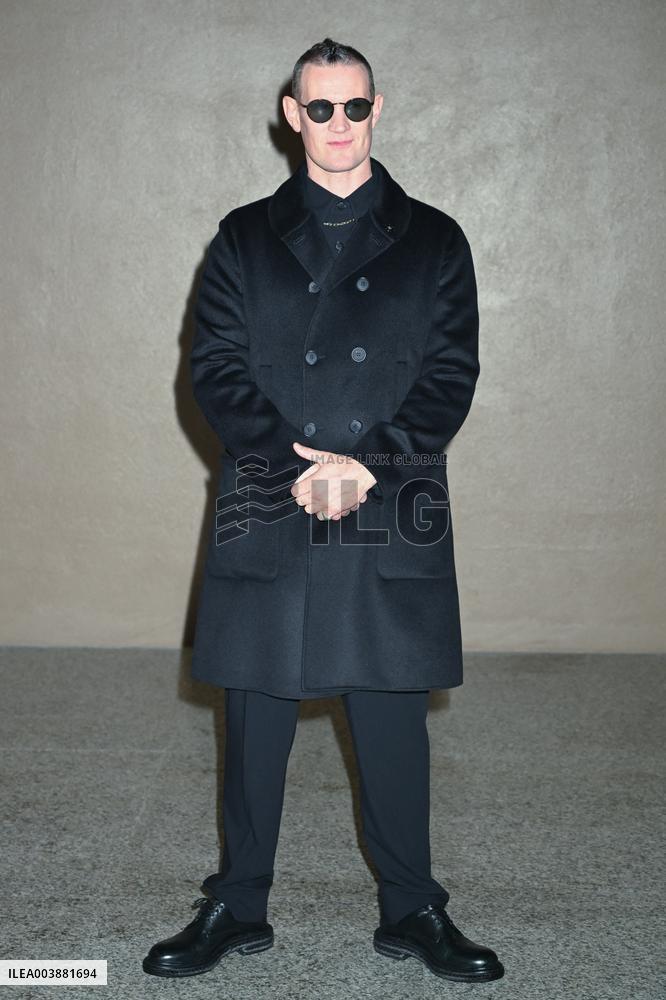 MFW - Giorgio Armani Arrivals - Milan