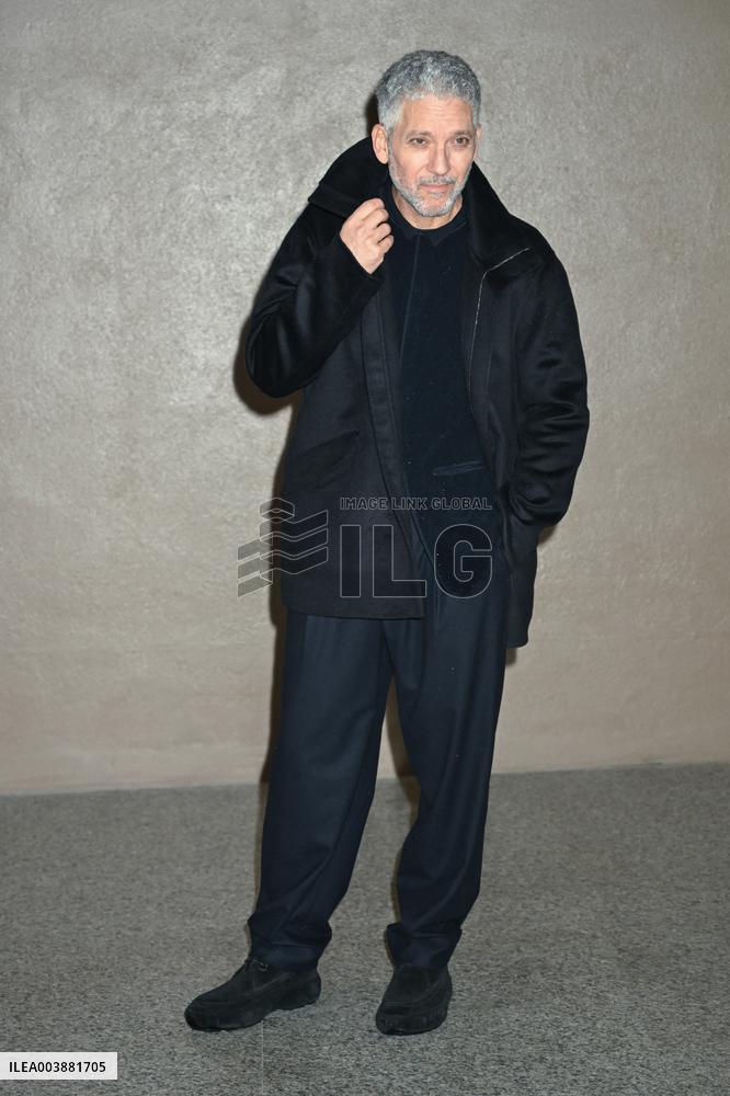 MFW - Giorgio Armani Arrivals - Milan