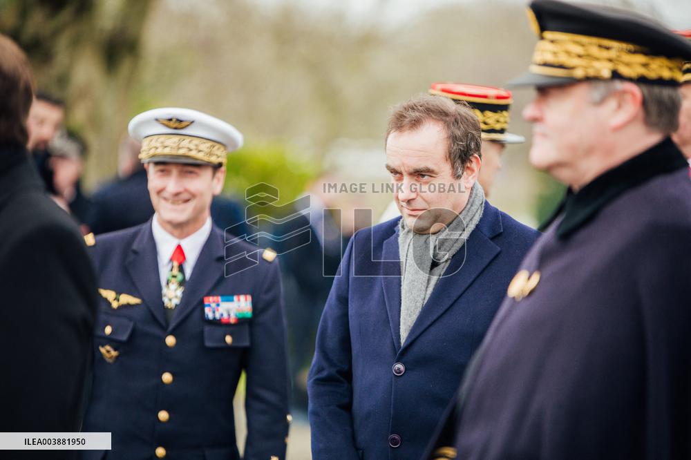 President Macron Presents Wishes To French Armies - France