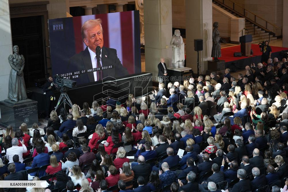 President Trump Inauguration Speech - USA
