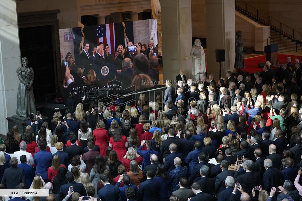 President Trump Inauguration Speech - USA