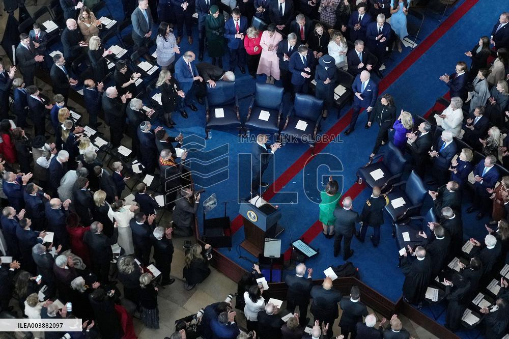 Trump and Vance Swearing-In at the US Capitol - DC