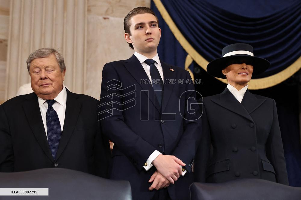 Trump and Vance Swearing-In Ceremony - DC