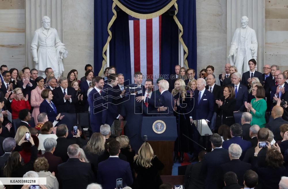 Trump and Vance Swearing-In Ceremony - DC