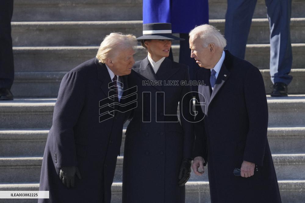 Farewell Ceremony To Biden And Harris - DC