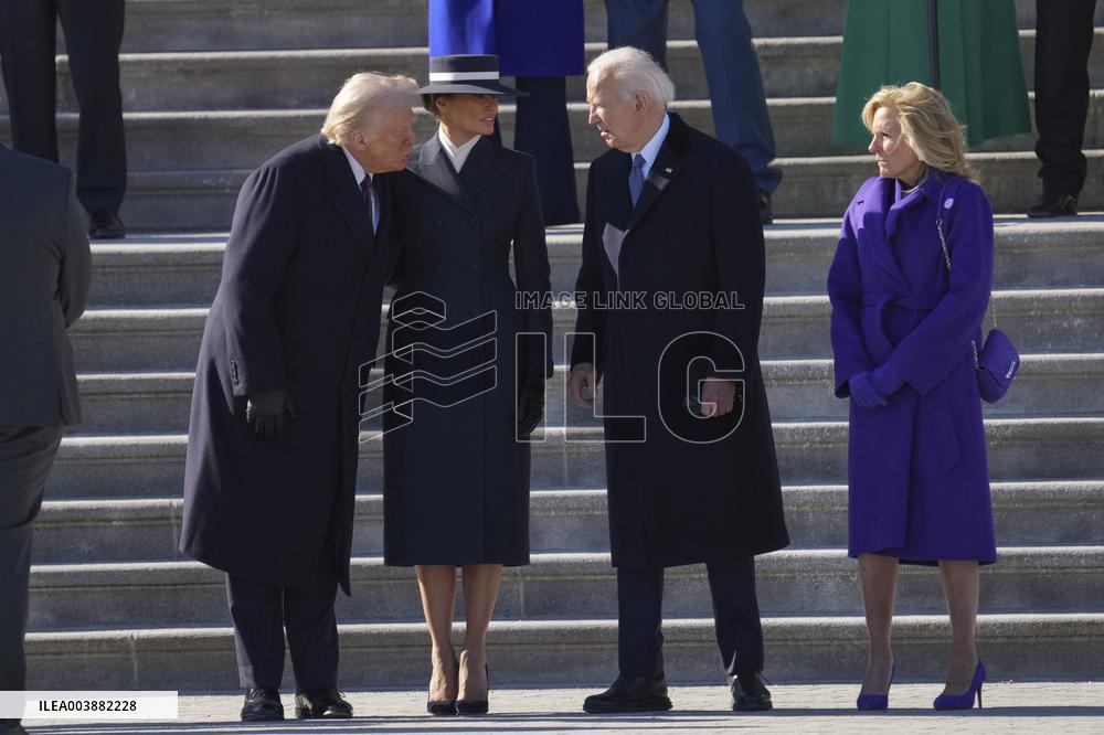 Farewell Ceremony To Biden And Harris - DC