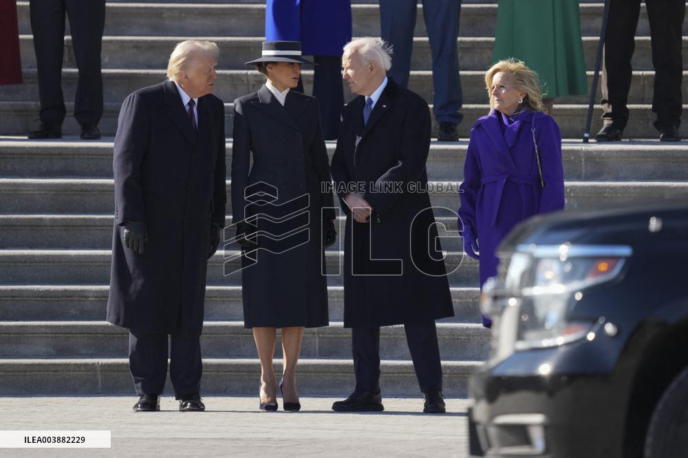 Farewell Ceremony To Biden And Harris - DC