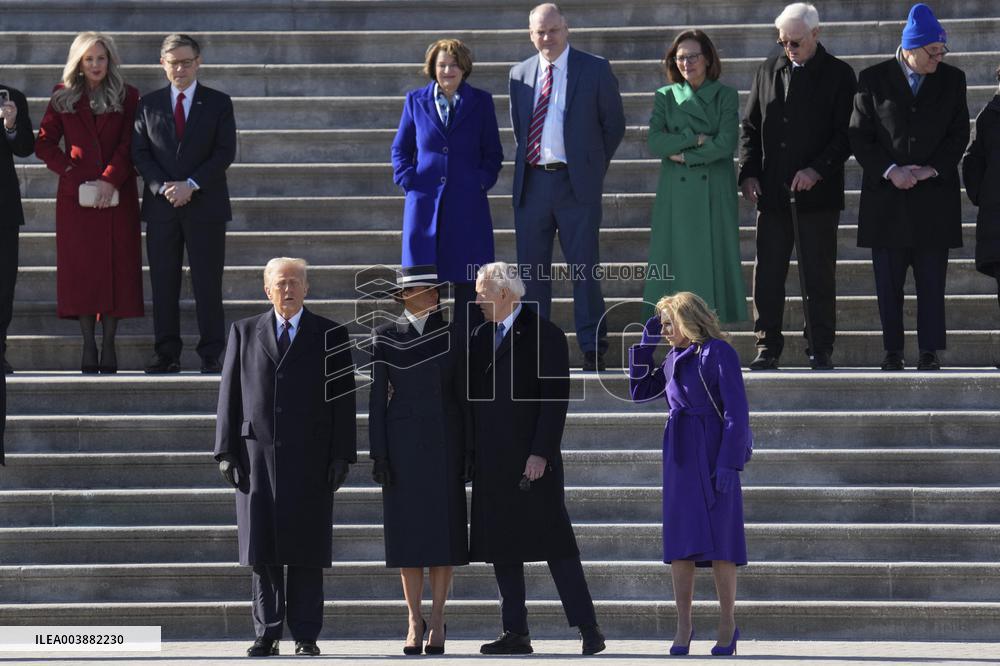 Farewell Ceremony To Biden And Harris - DC