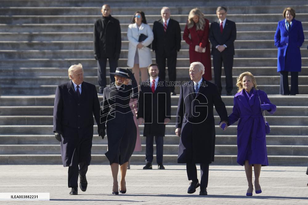 Farewell Ceremony To Biden And Harris - DC