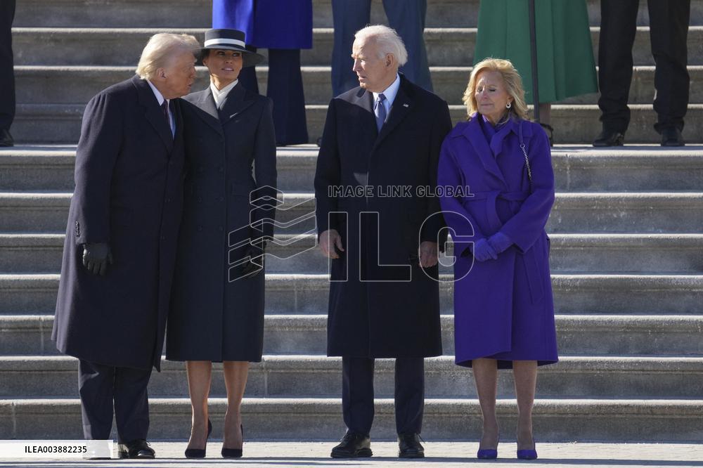 Farewell Ceremony To Biden And Harris - DC