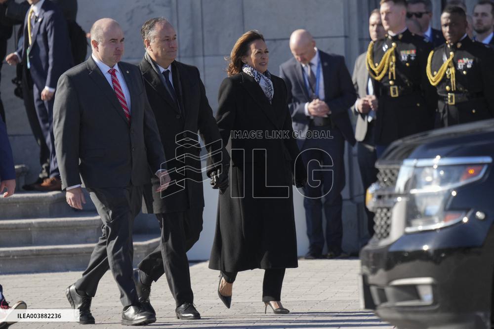 Farewell Ceremony To Biden And Harris - DC