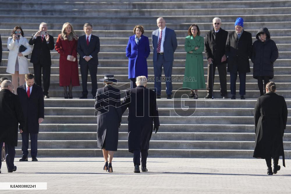Farewell Ceremony To Biden And Harris - DC